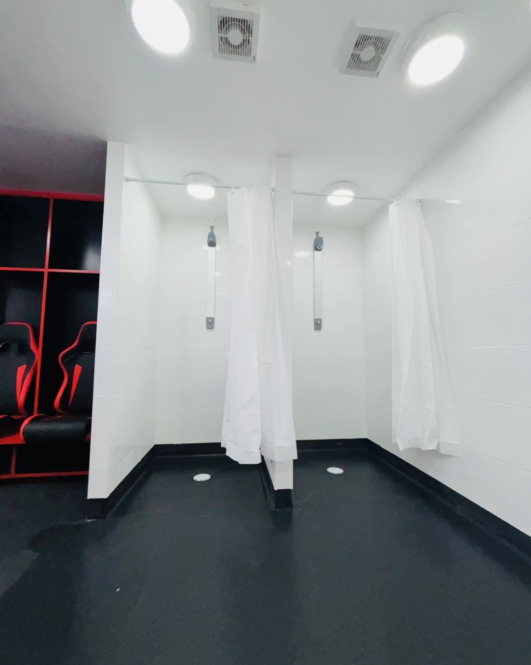 Afan United shower facilities